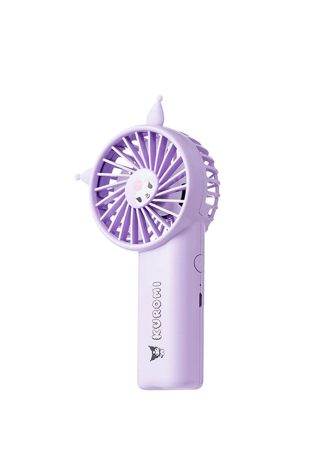 Sanrio Lisanslı Kuromi Mini Fan – 1800mAh Hafif Tasarım