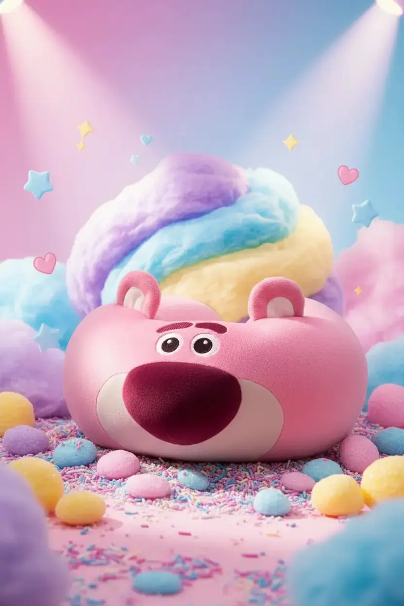 Disney Pixar Lotso Lisanslı Hafızalı Boyun Yastığı – Seyahat İçin Konfor Yastığı 25 Cm