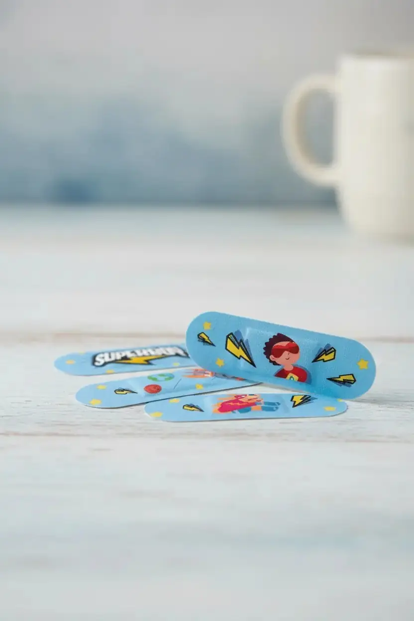 Getwell Super Boy Yara Bandı – 15 Adet Renkli ve Nefes Alan Tasarım