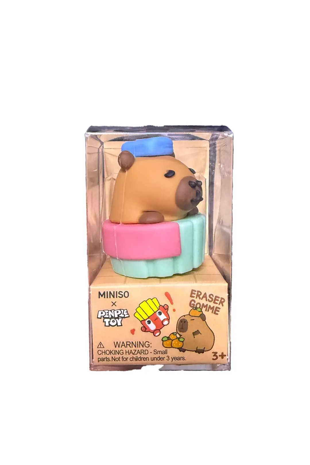 Miniso Lisanslı Pişirme Serisi Fast Food Figürlü Silgi – Eğlenceli Tasarım – 2 Farklı Model