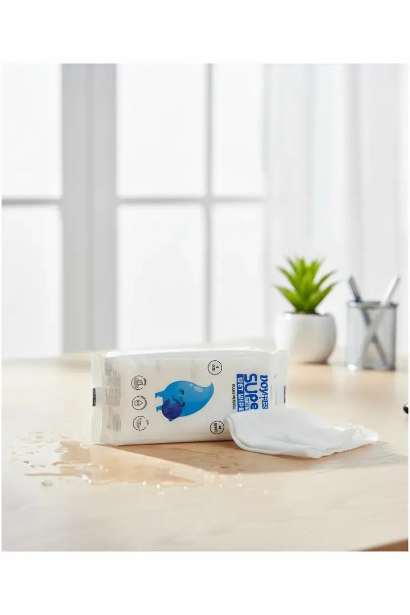 Doyfresh Super 8'li Mini Islak Mendil Seti – Anti-Alerjik & Alkol İçermez