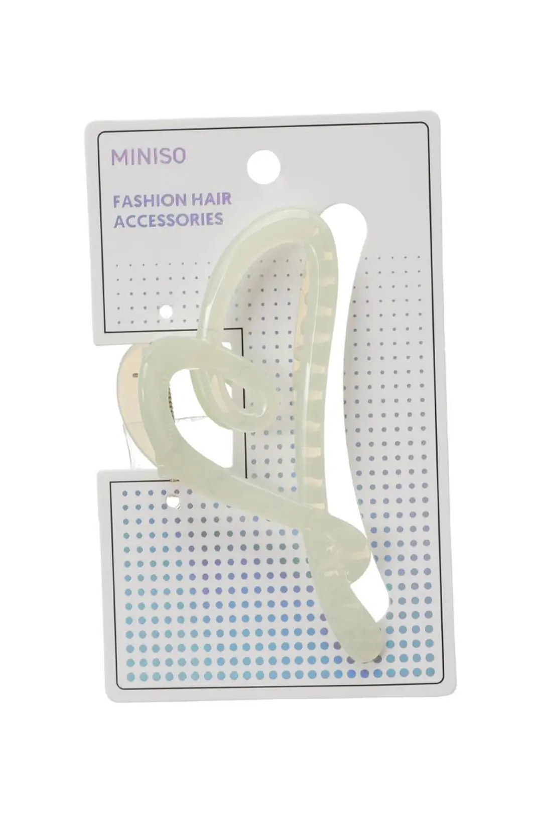 Miniso Lisanslı Basic Serisi Kıskaç Toka (C) – 14 Cm Büyük Boy & Hafif Tasarım Saç Tokası