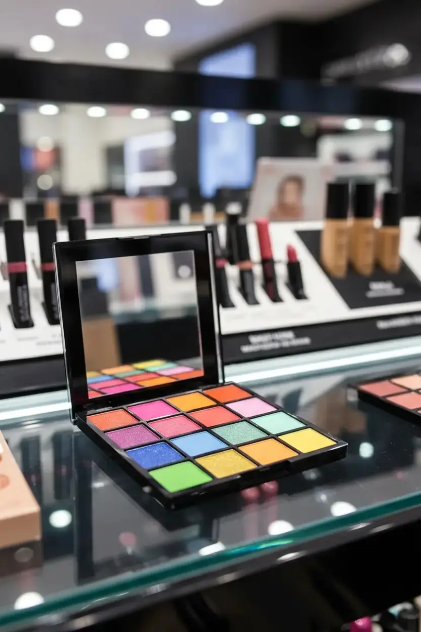Pretty Beauty 16 Renk Far Paleti PB-182 – Yüksek Pigmentli ve Mat/Işıltılı