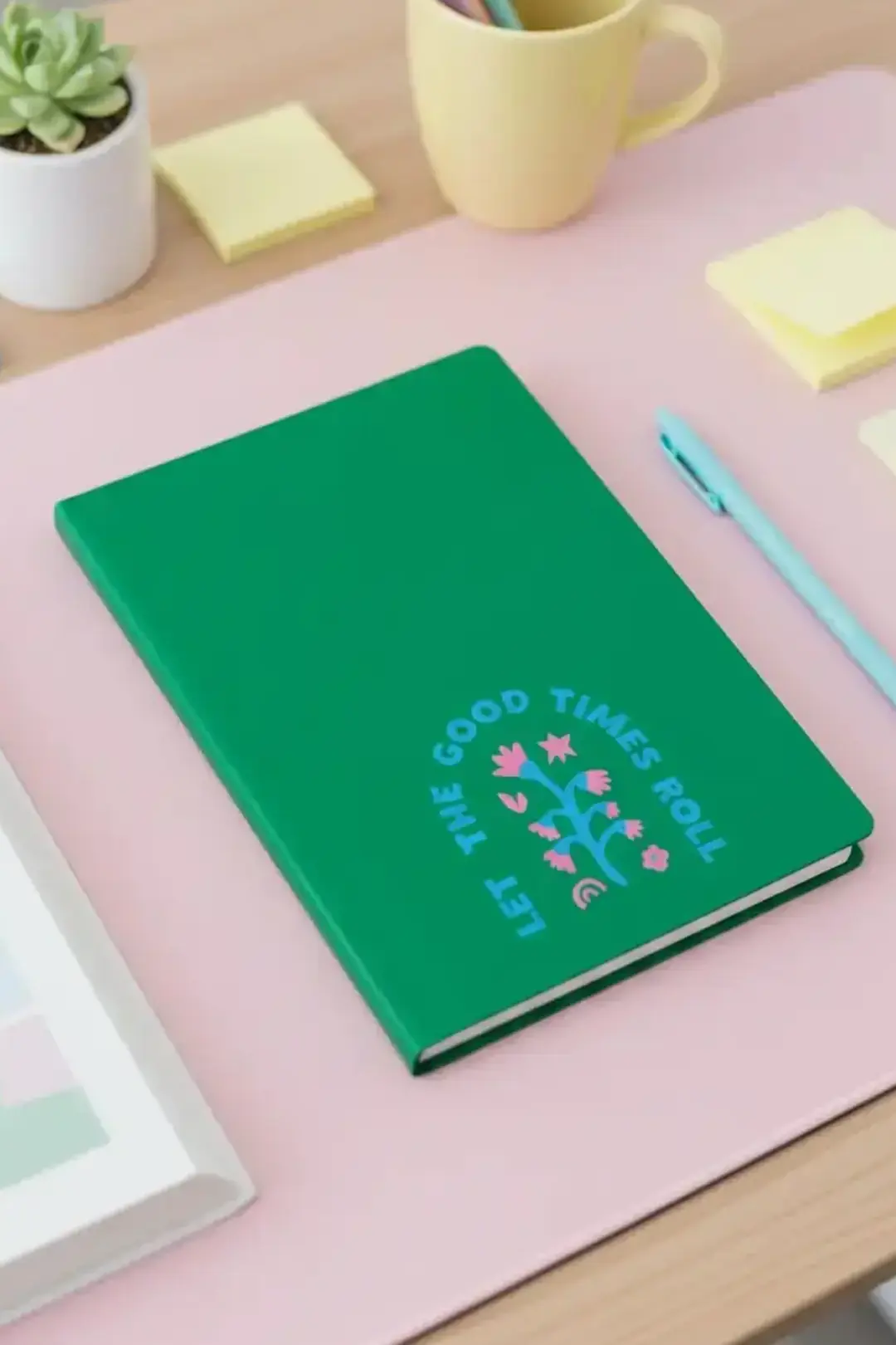 Miniso Lisanslı Yaz Renkleri Serisi Yumuşak Ciltli Defter 80 Yaprak Renkli Kapak A5
