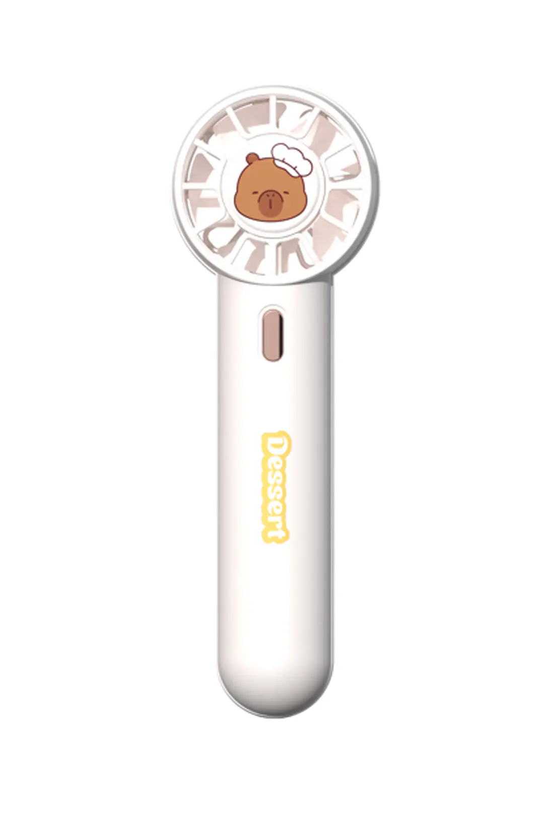 Miniso Lisanslı Mini Family El Tipi Vantilatör 500mAh Sarı – Taşınabilir Serinlik