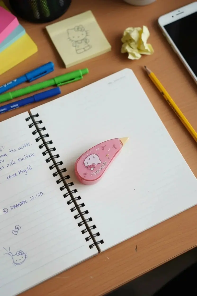 Sanrio Lisanslı Hello Kitty Stacking Fun Serisi Düzeltme Bandı