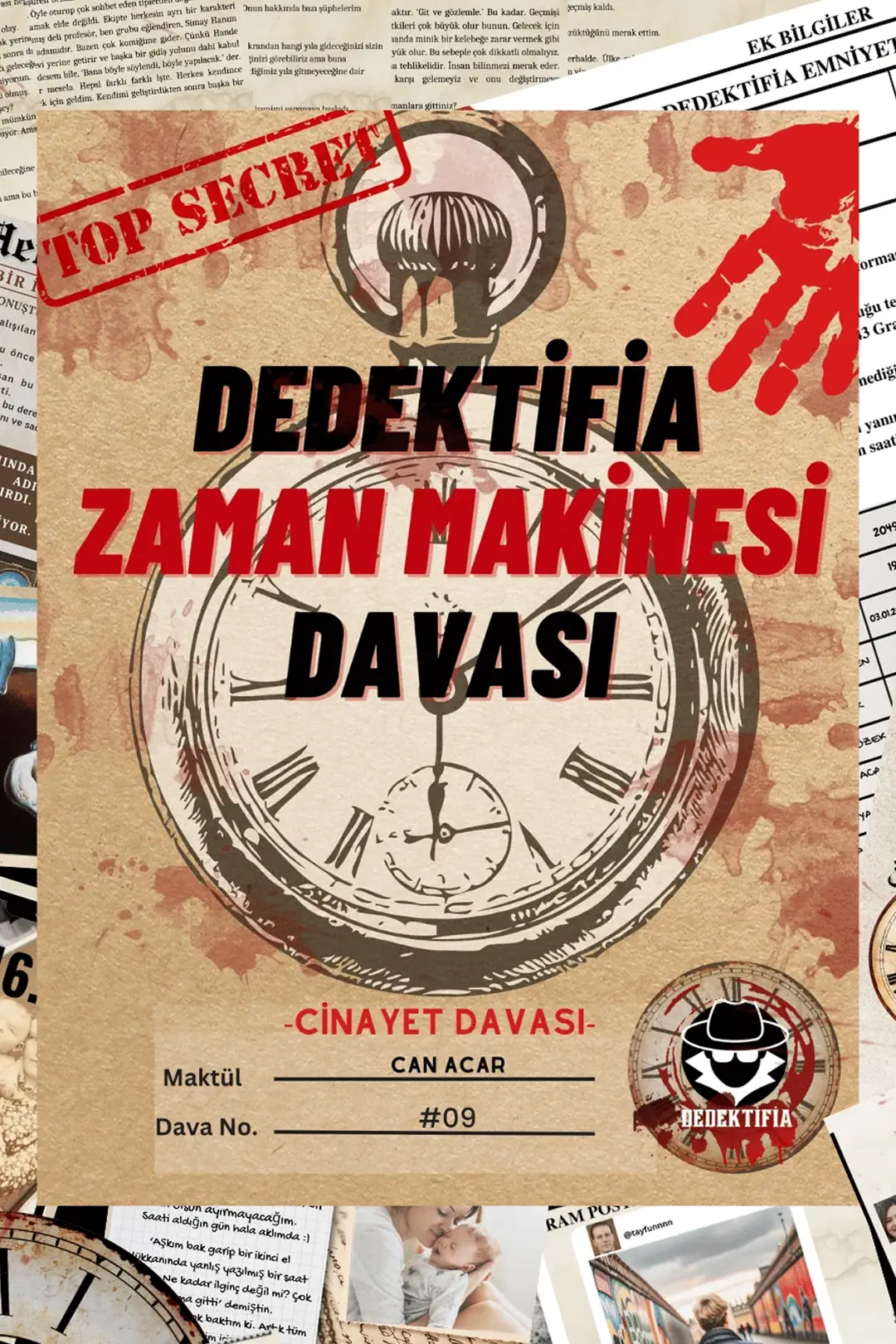 Dedektifia Dedektiflik Oyunu - Zaman Makinesi Davası