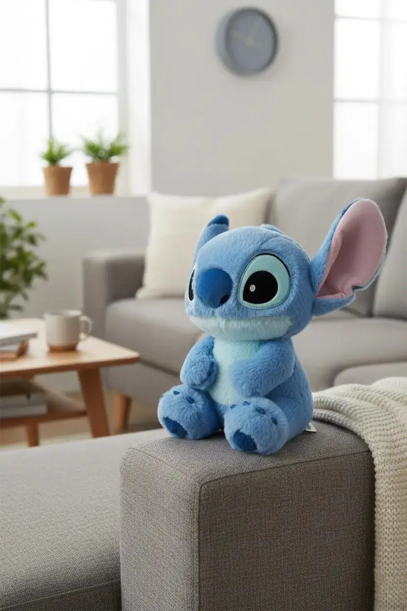 Disney Lilo & Stitch Lisanslı Peluş Oyuncak 25 Cm – Yumuşak Dokulu Dekoratif