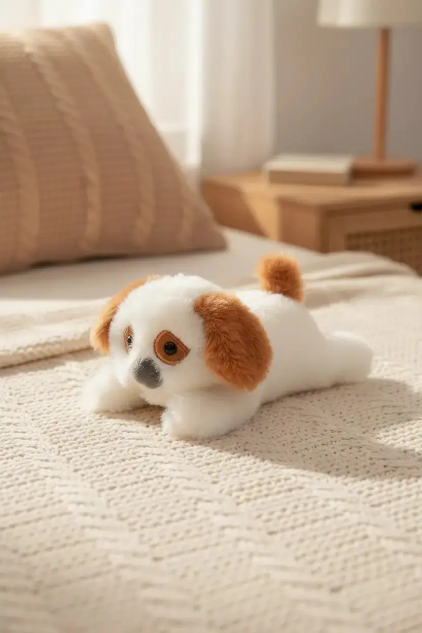 Miniso Lisanslı Gift Bear Gillinini Avuç İçi Peluş Oyuncak – Yumuşak Koleksiyonluk