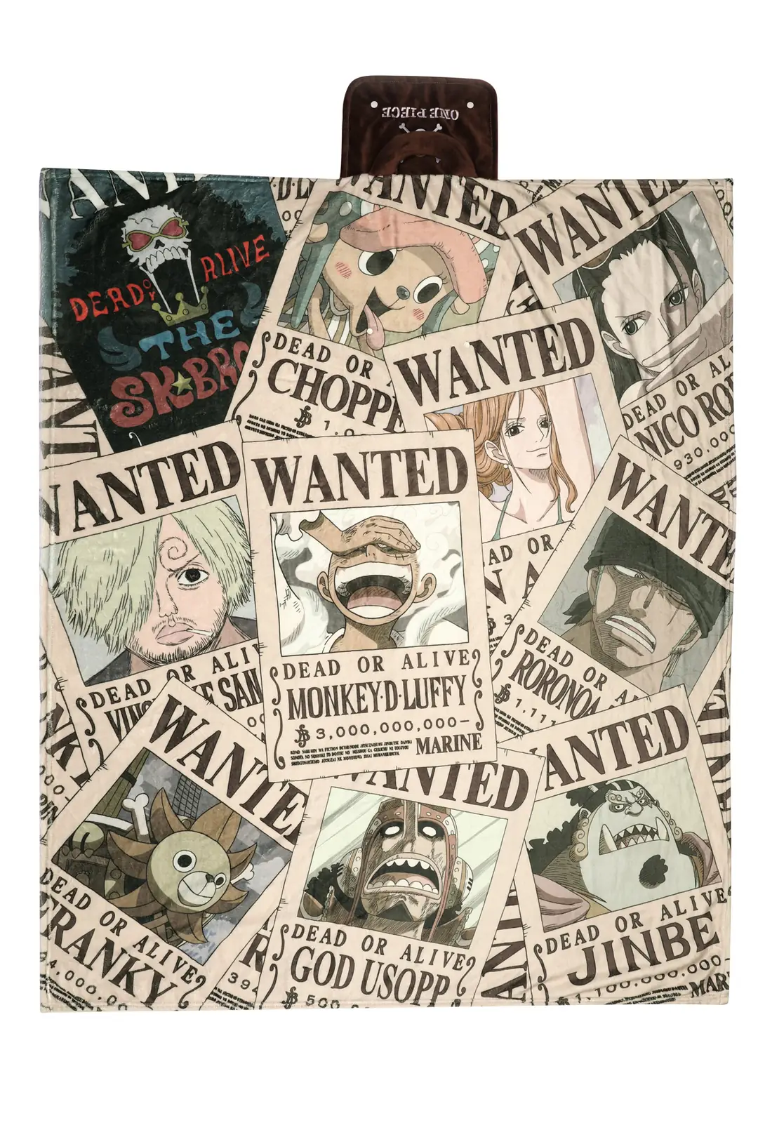One Piece Koleksiyonu Saplı Battaniye