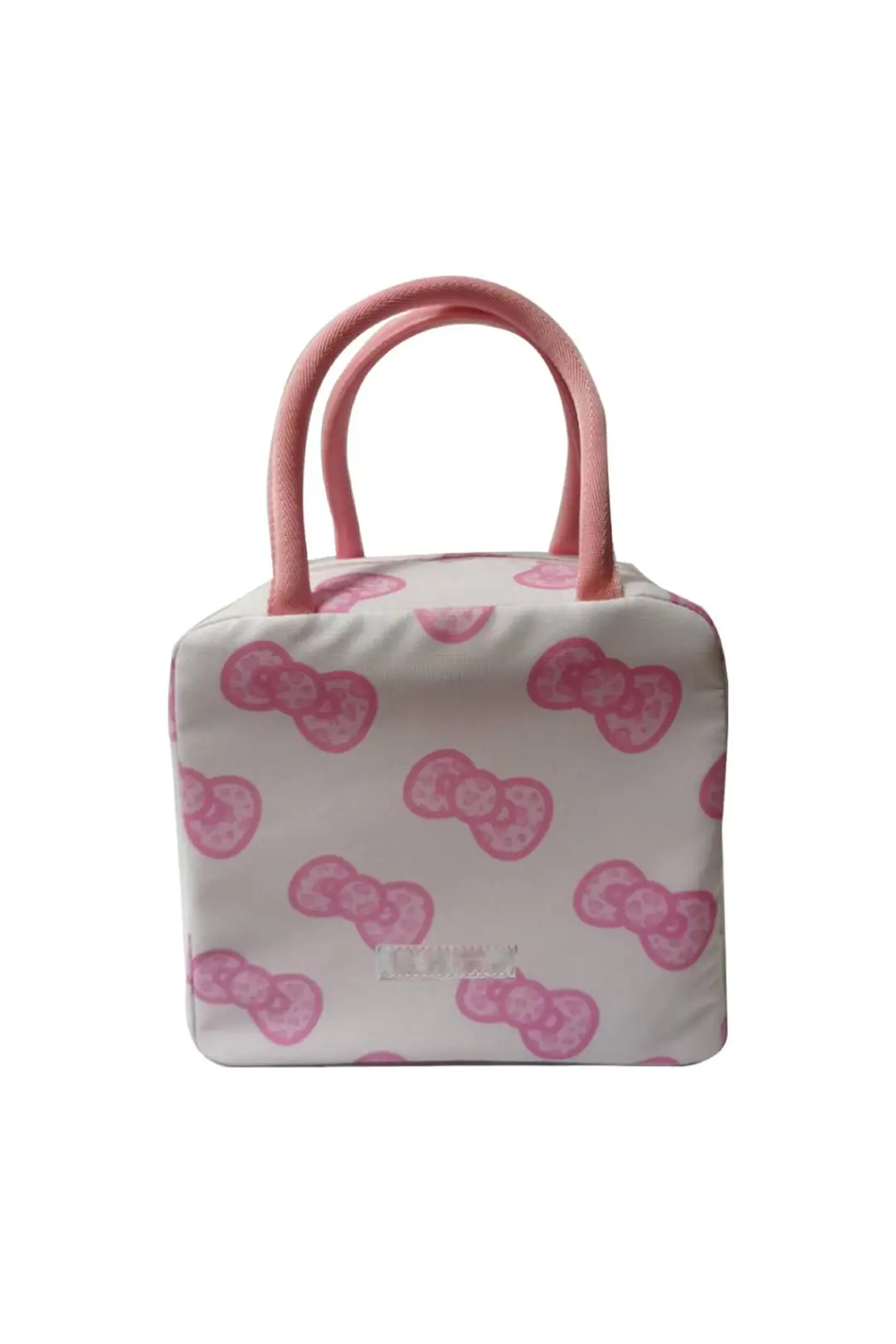 Hello Kitty Leopar Desenli Öğle Yemeği Çantası - Pembe