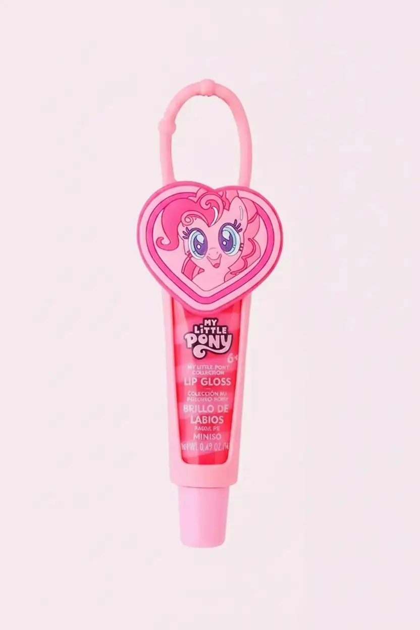 My Little Pony Lisanslı Pinkie Pie Dudak Parlatıcısı - Kalp Tasarımlı Nemlendirici Işıltılı Lip Gloss
