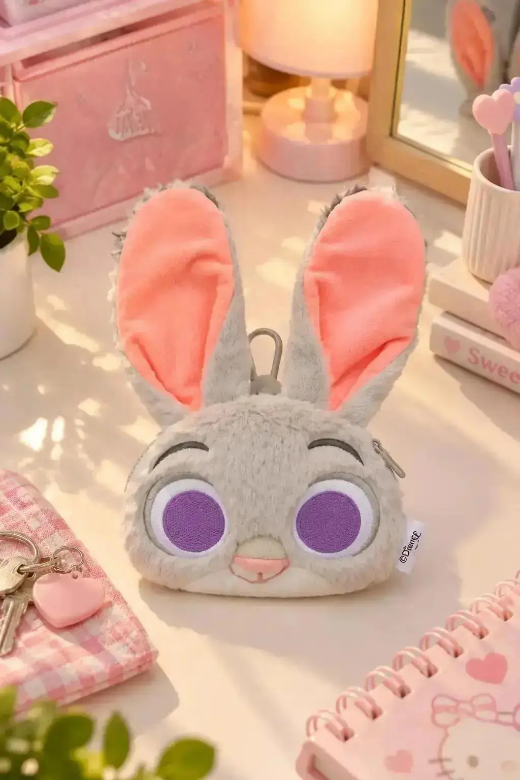 Disney Lisanslı Zootopia Judy Bozuk Para Cüzdanı 15 x 3 x 12 cm – Sevimli ve Kompakt