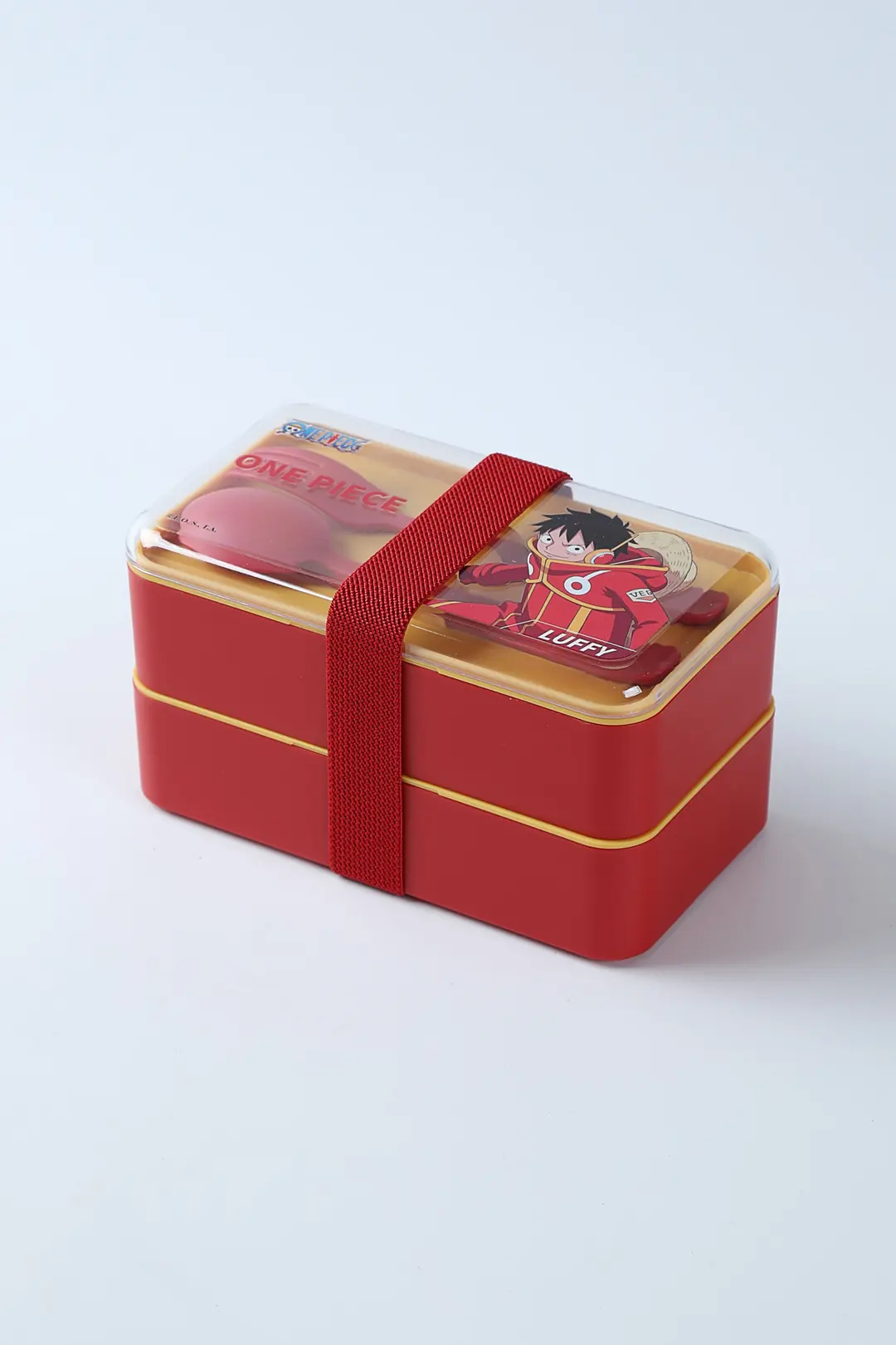 One Piece Lisanslı Luffy Çift Katlı Yemek Kutusu 1000 ml – Bento Tasarım