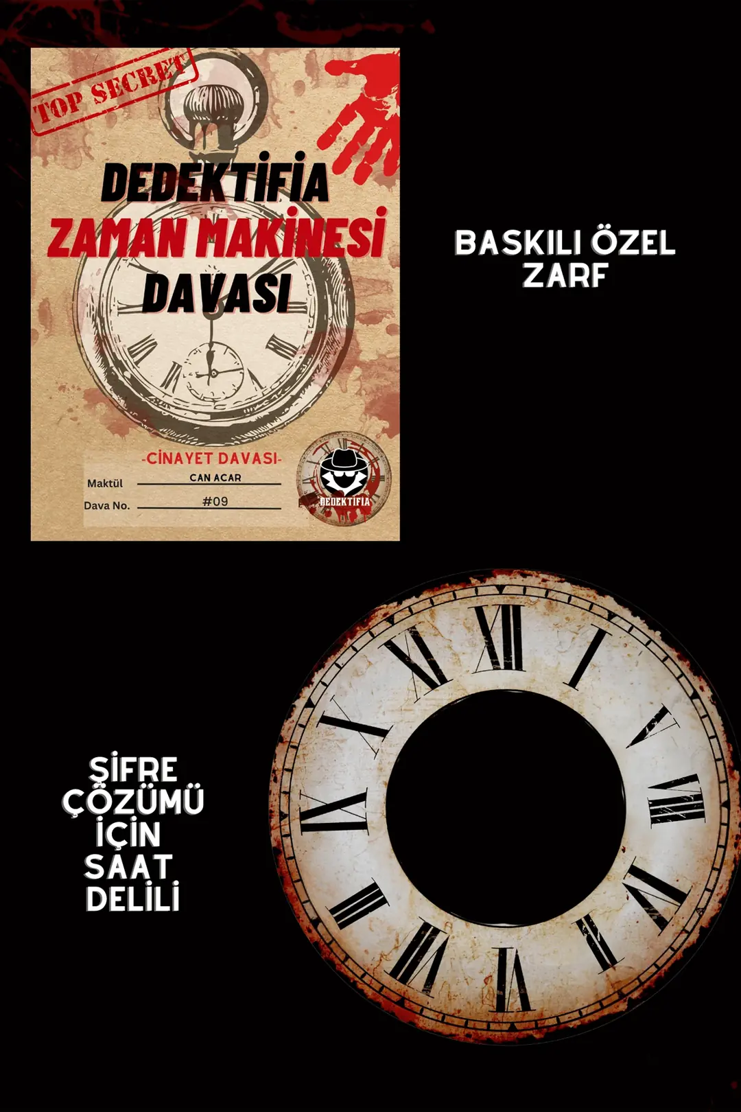 Dedektifia Dedektiflik Oyunu – Zaman Makinesi Davası