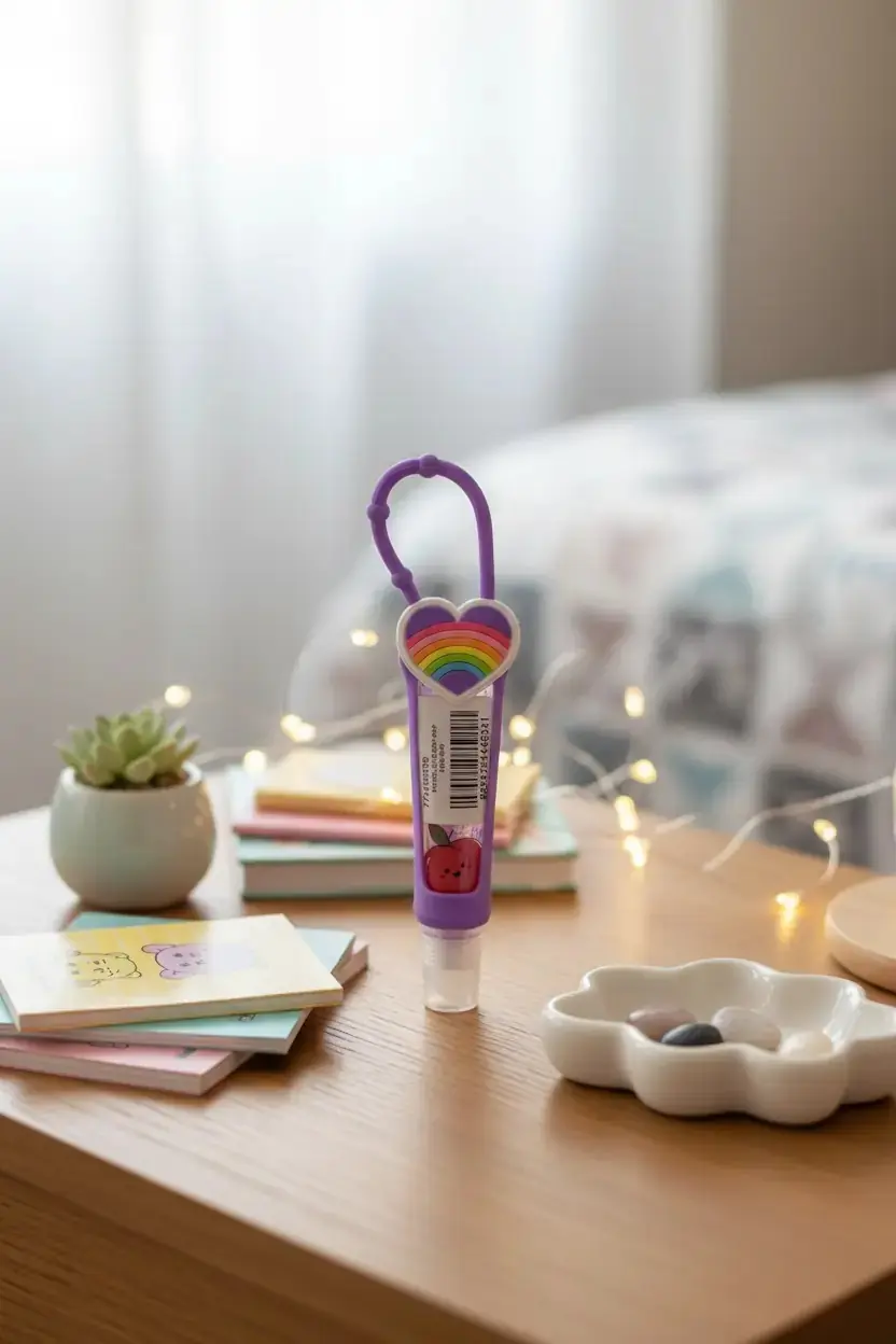 Purgel Lip Gloss Kalp Figürlü – Askılı & Ultra Parlak Dudak Parlatıcısı