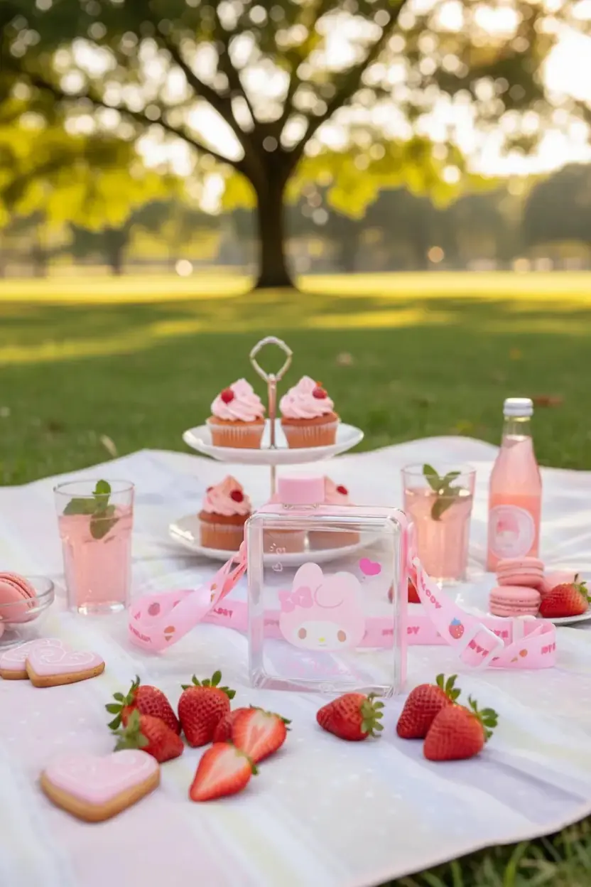 Sanrio Lisanslı Omuz Askılı Sızdırmaz Plastik Su Şişesi My Melody 500 ml