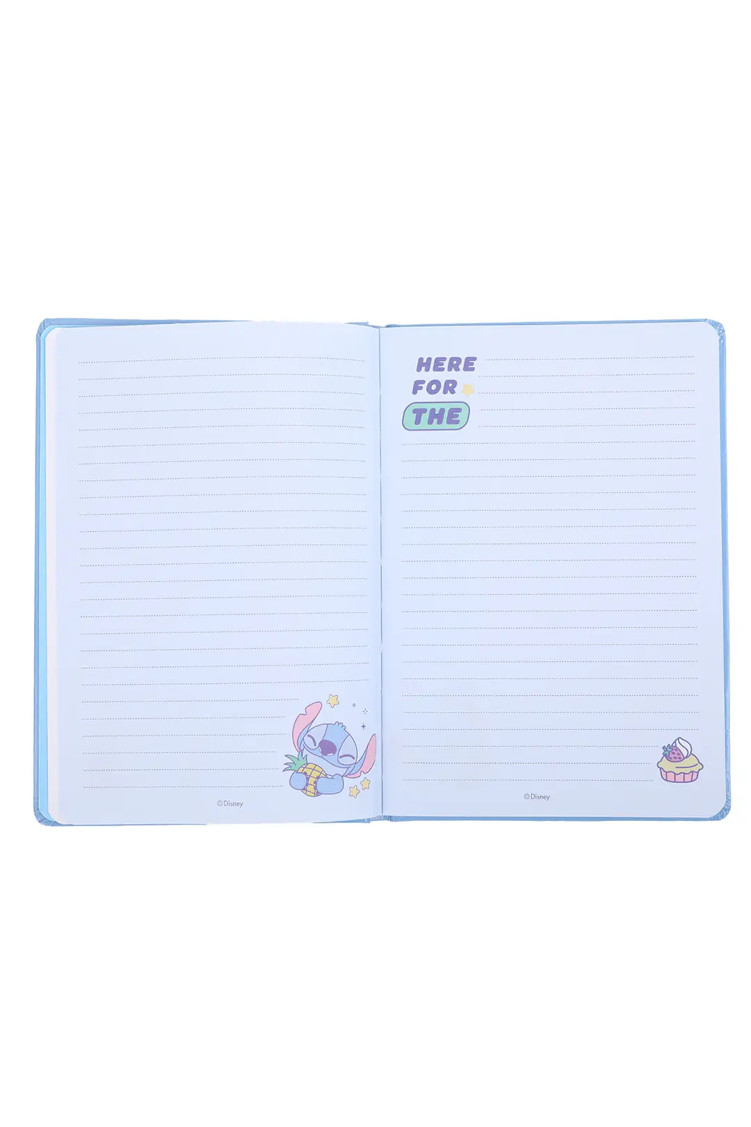 Disney Lilo & Stitch Lisanslı Uçak Kabartmalı Sert Kapak Defter – 80 Yaprak