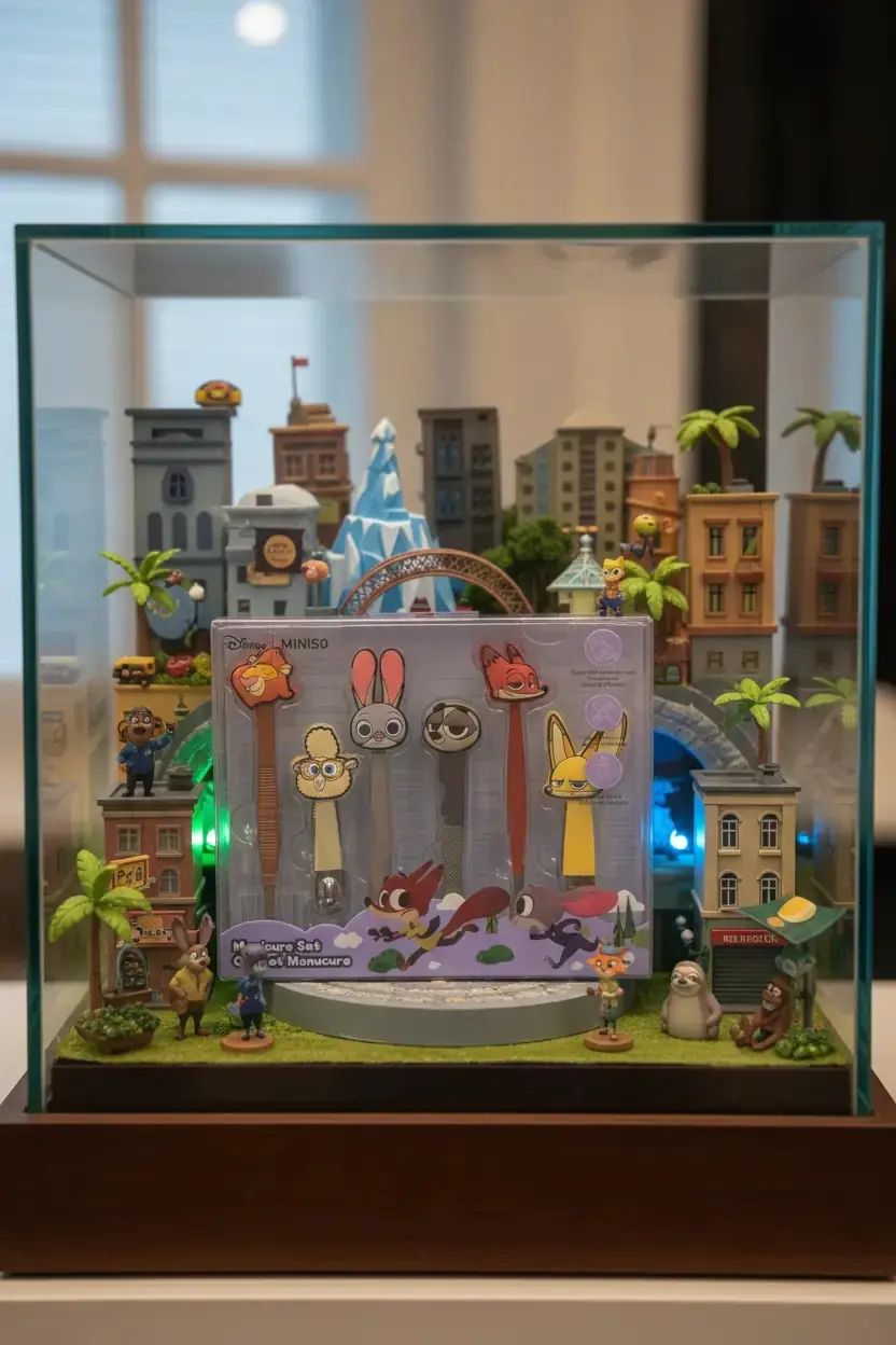 Disney Zootropolis Lisanslı Manikür Seti 6 Parça El Ve Tırnak Bakım Seti