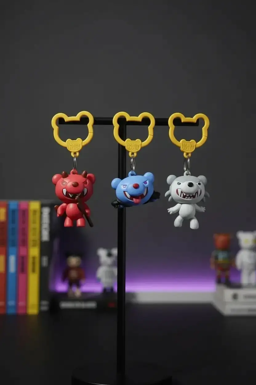 Just Toys Deddy Bears Sürpriz Anahtarlık ve Çanta Askısı – Koleksiyonluk Blind Box Mini Figür