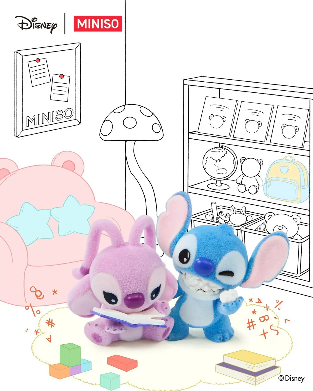 Disney Lisanslı Stitch Yaramaz Anaokulu Blind Box Figür – Sürpriz Koleksiyon