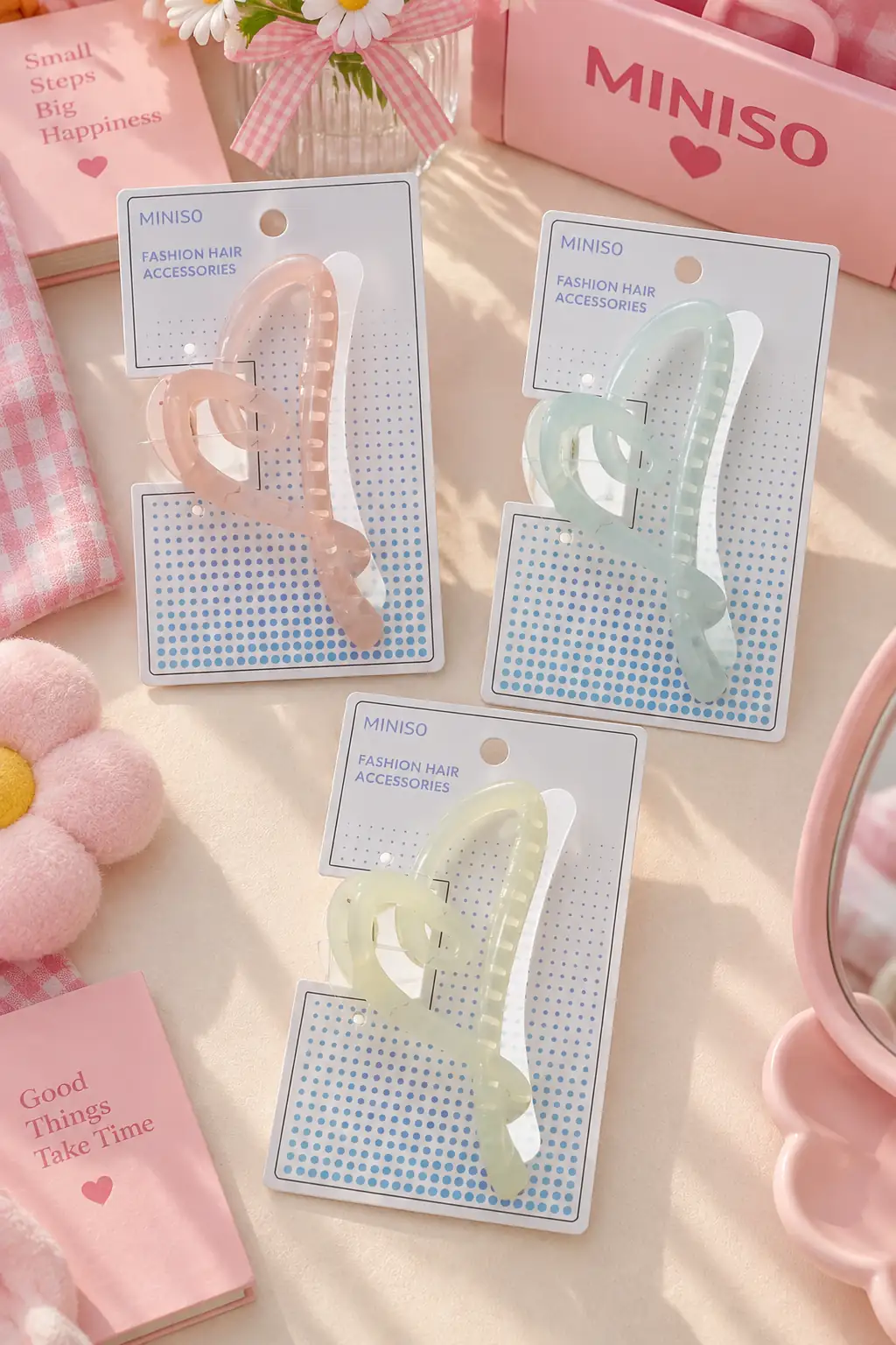 Miniso Lisanslı Basic Serisi Kıskaç Toka (C) – 14 Cm Büyük Boy & Hafif Tasarım Saç Tokası