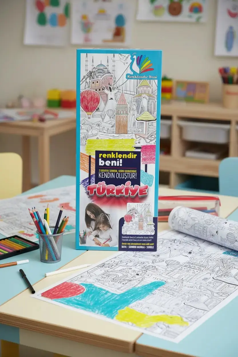 Rb Türkiye Boyama Sahnesi – Kültürel Simge & Detaylı Dev Boyama Aktivitesi