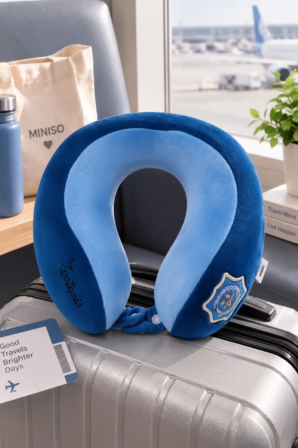 Disney Zootropolis Lisanslı Judy Boyun Yastığı 27 Cm – Hafızalı Köpük Ergonomik