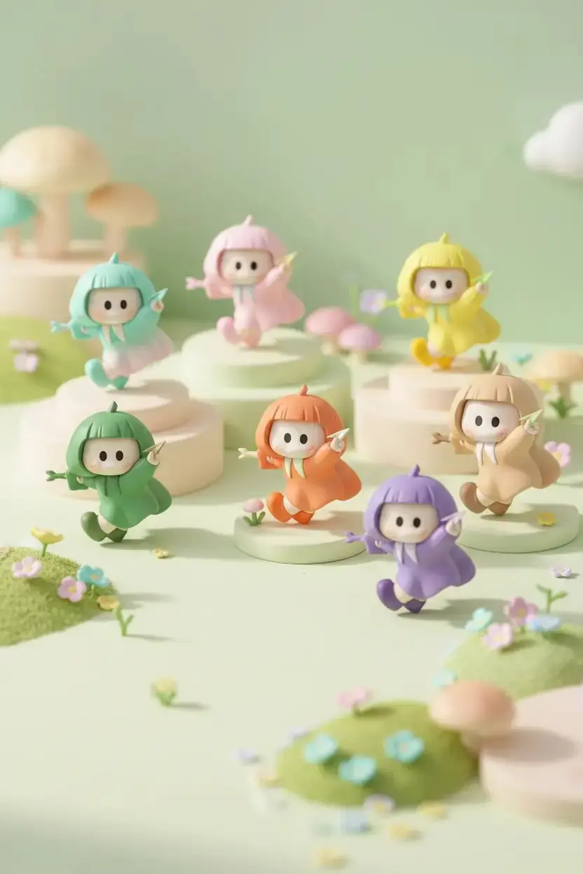 Miniso Lisanslı YOYO Fly with the Wind Kokulu Figür Sürpriz Kutusu Blind Box – Koleksiyonluk Model