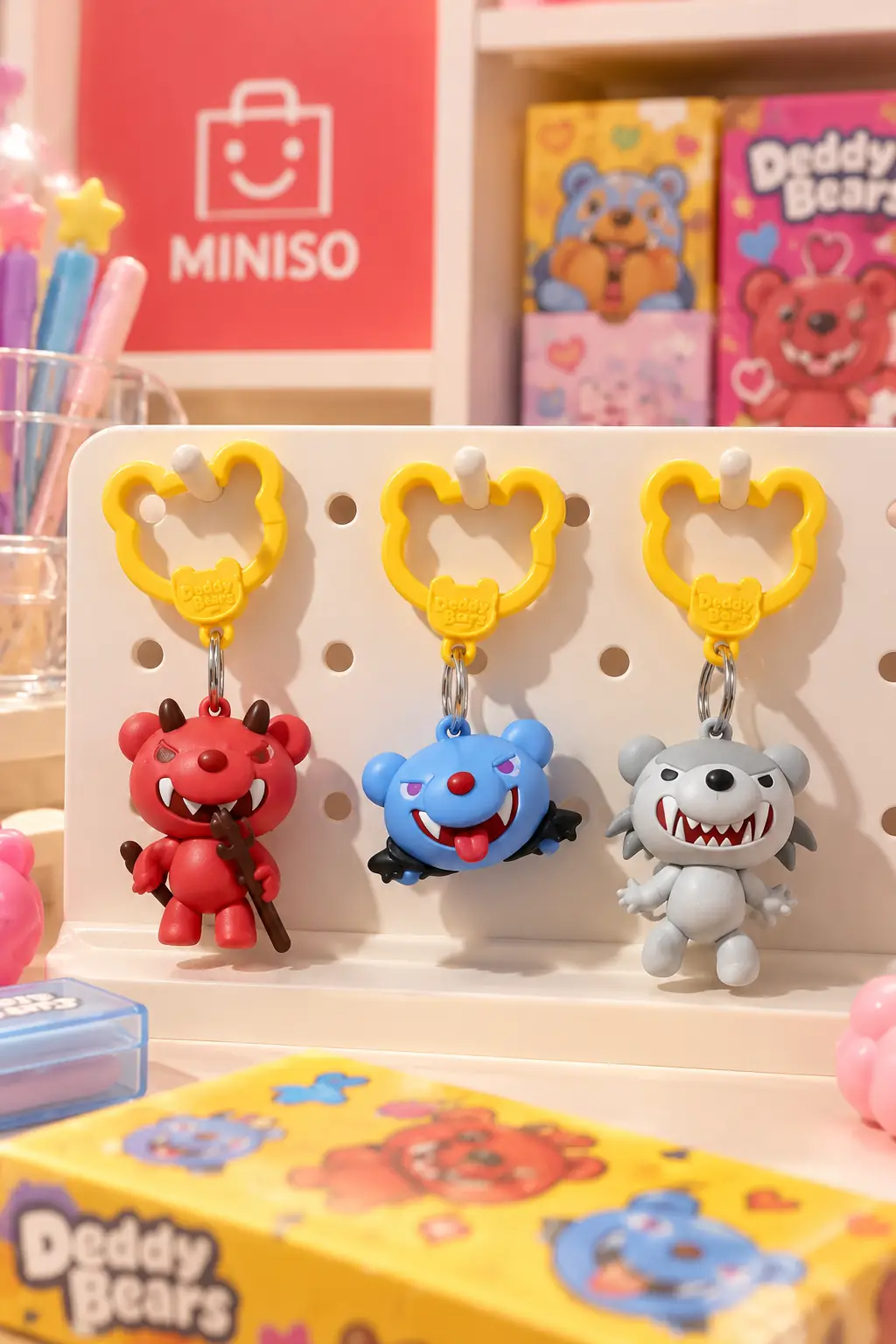 Just Toys Deddy Bears Sürpriz Anahtarlık ve Çanta Askısı – Koleksiyonluk Blind Box Mini Figür