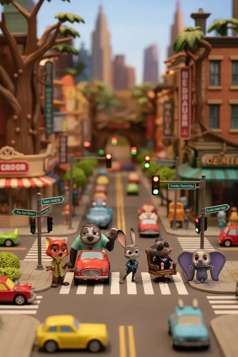 Disney Lisanslı Zootropolis Blind Box Figür – Sürpriz Koleksiyonluk Kutu