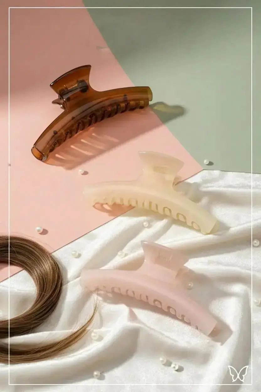 Miniso Lisanslı Basic Şeffaf Saç Tokası 14 Cm – Güçlü Tutuşlu Modern Tasarım