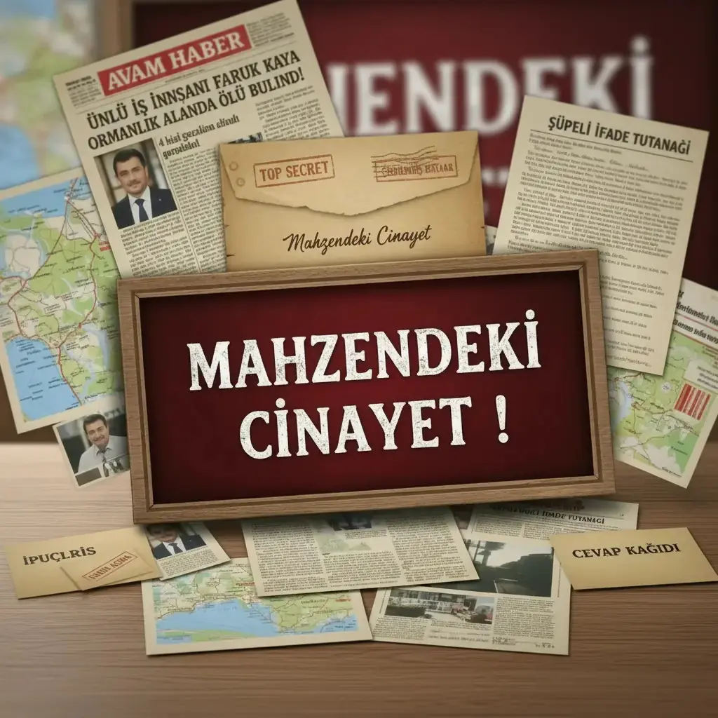 Çözülmemiş Davalar Dedektiflik Oyunu Mahzendeki Cinayet – Strateji ve Gizem Oyunu Seti