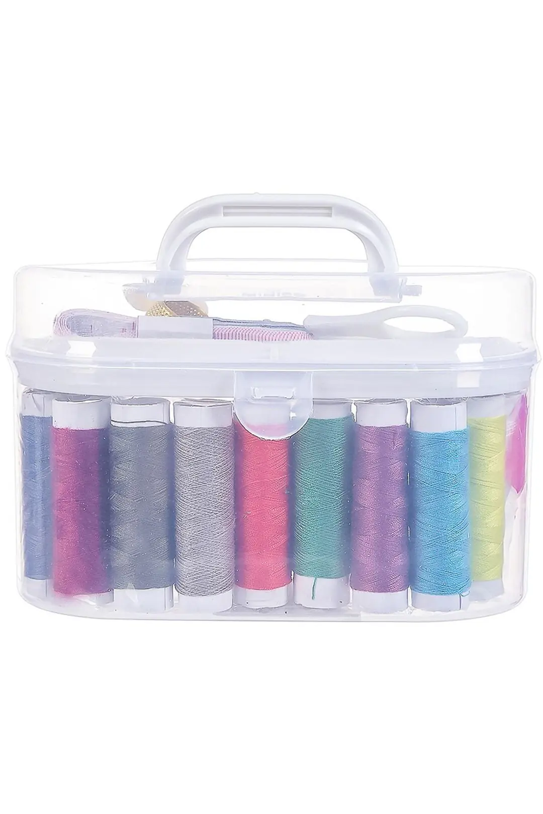 Miniso Lisanslı Kutulu Dikiş Seti Beyaz 15  Cm – Pratik Seyahat ve Ev Tipi Tamir Kiti