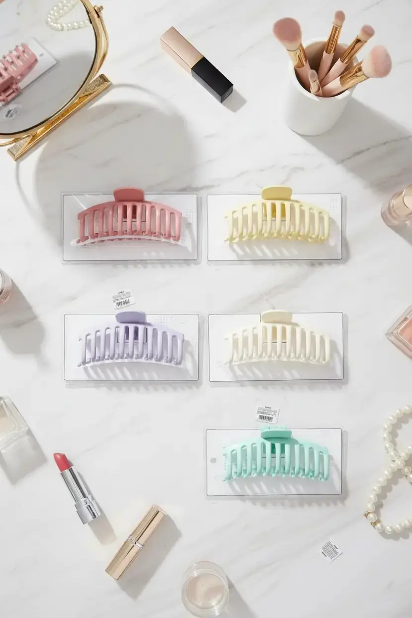 Miniso Lisanslı Renkli Kıskaç Toka - 13 cm