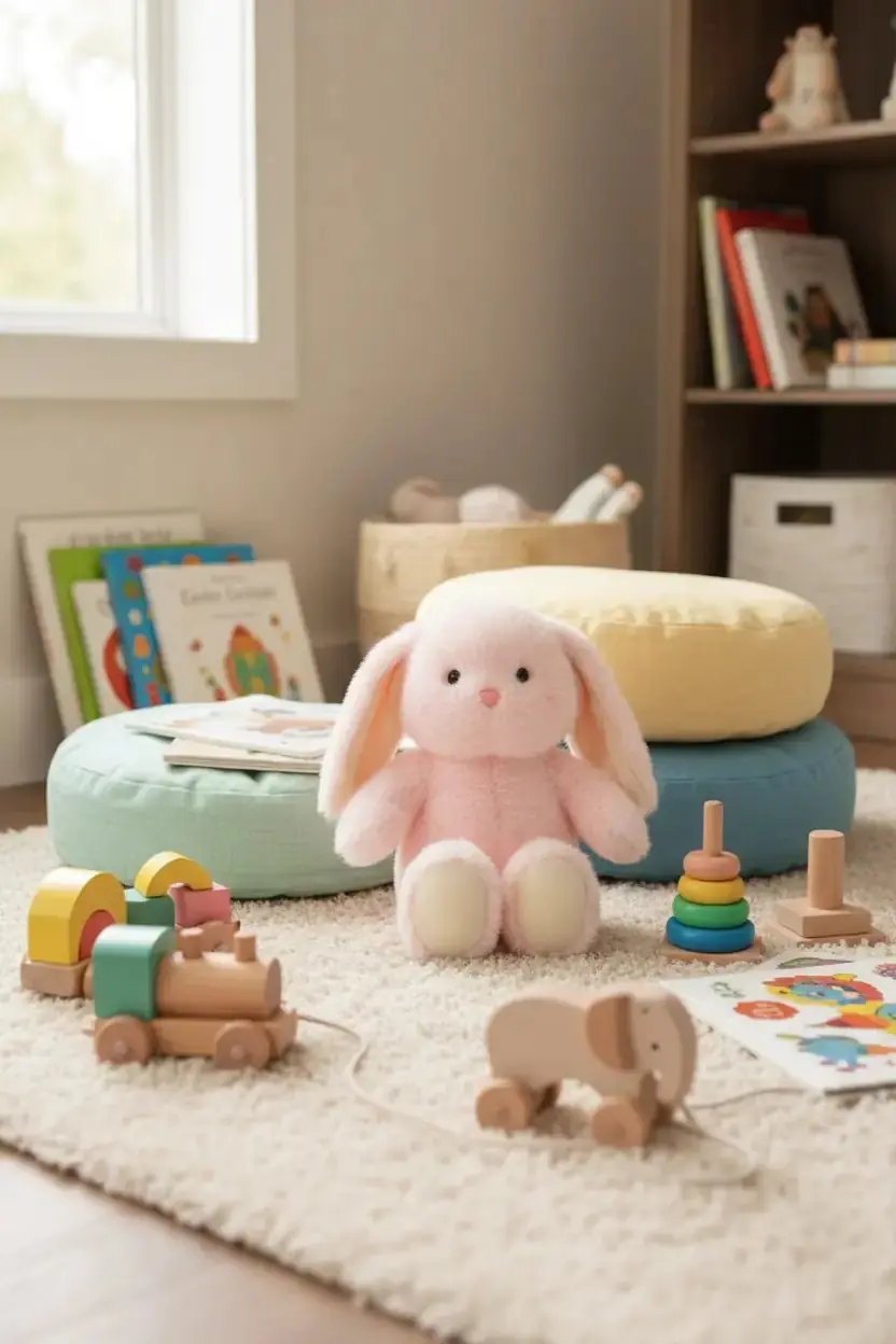 Miniso Lisanslı Gift Bear and Friends Kokulu Peluş Oyuncak 25 Cm – Oturan Yumuşak Tasarım