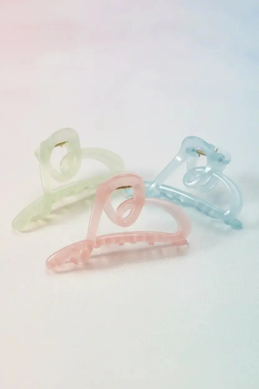Miniso Lisanslı Basic Serisi Kıskaç Toka (C) – 14 Cm Büyük Boy & Hafif Tasarım Saç Tokası