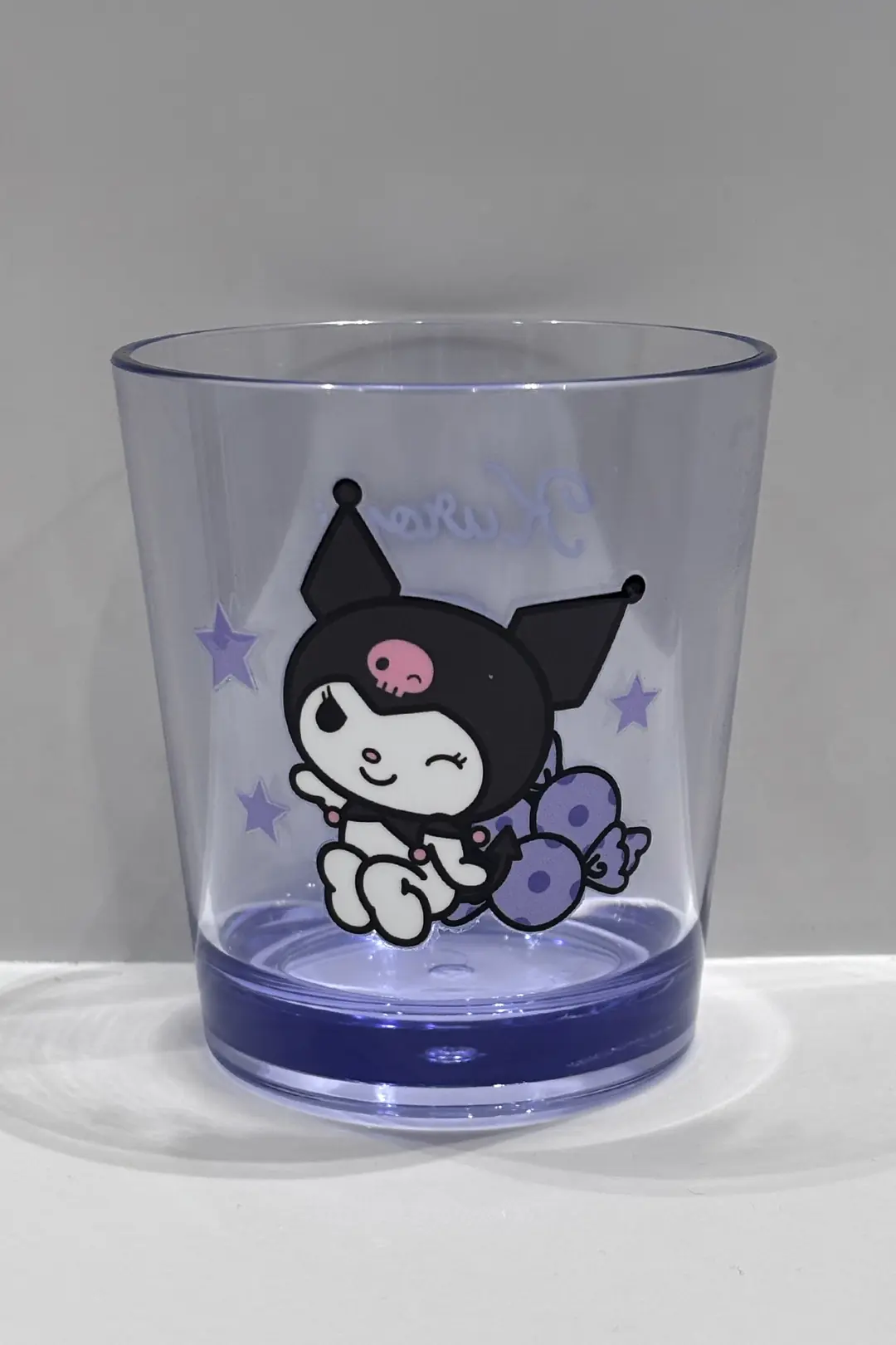 Kuromi Şeffaf Banyo Bardağı