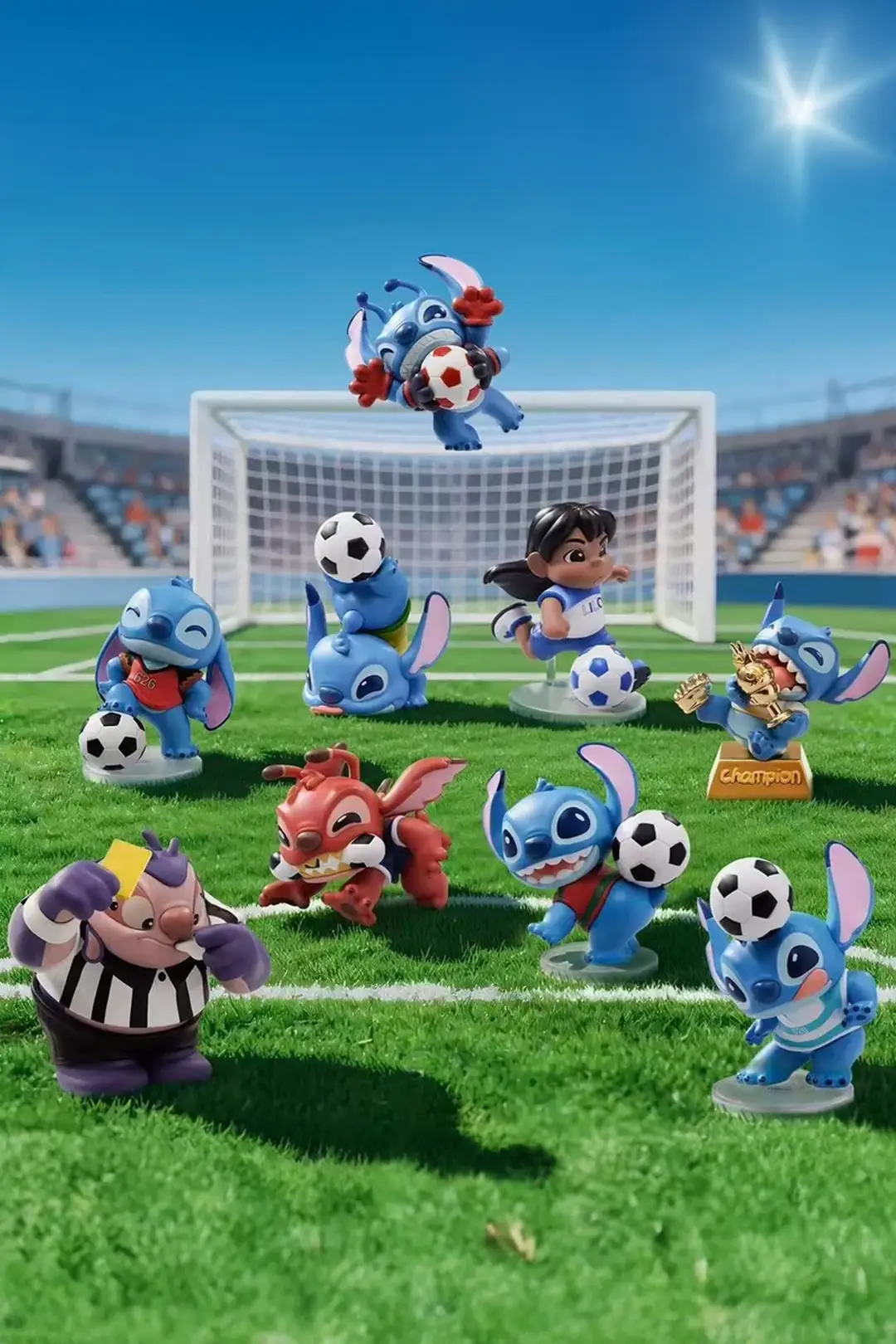 Disney Lisanslı Stitch Gol! Maça Hazır Serisi Blind Box Figür – Sürpriz Koleksiyon