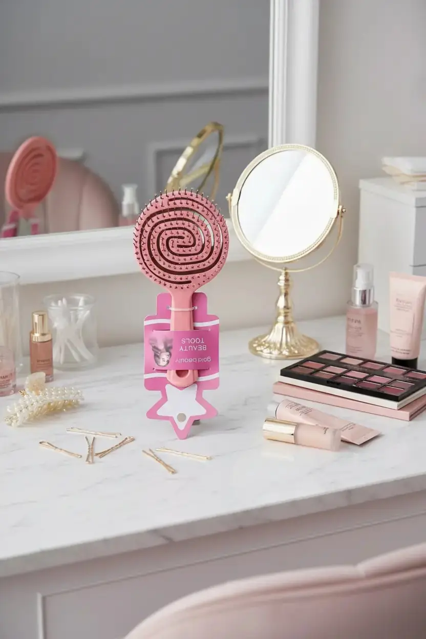 Gold Beauty Ergonomik ve Nazik Tarama Saç Fırçası