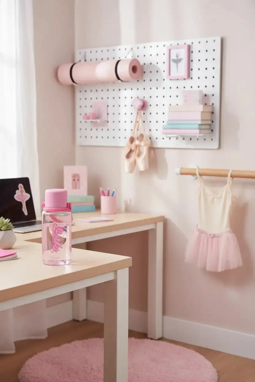 Ballet Barbie Koleksiyonu Saplı Plastik Matara (1000 mL)