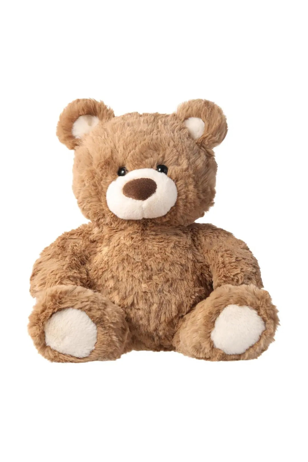 Miniso Lisanslı Gift Bear Oturan Peluş Oyuncak – Yumuşak Kahverengi Tasarım