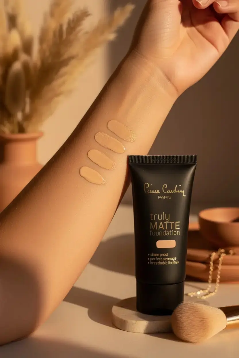 Pierre Cardin Truly Matte Fondöten – Fresh Beige Mat Bitiş
