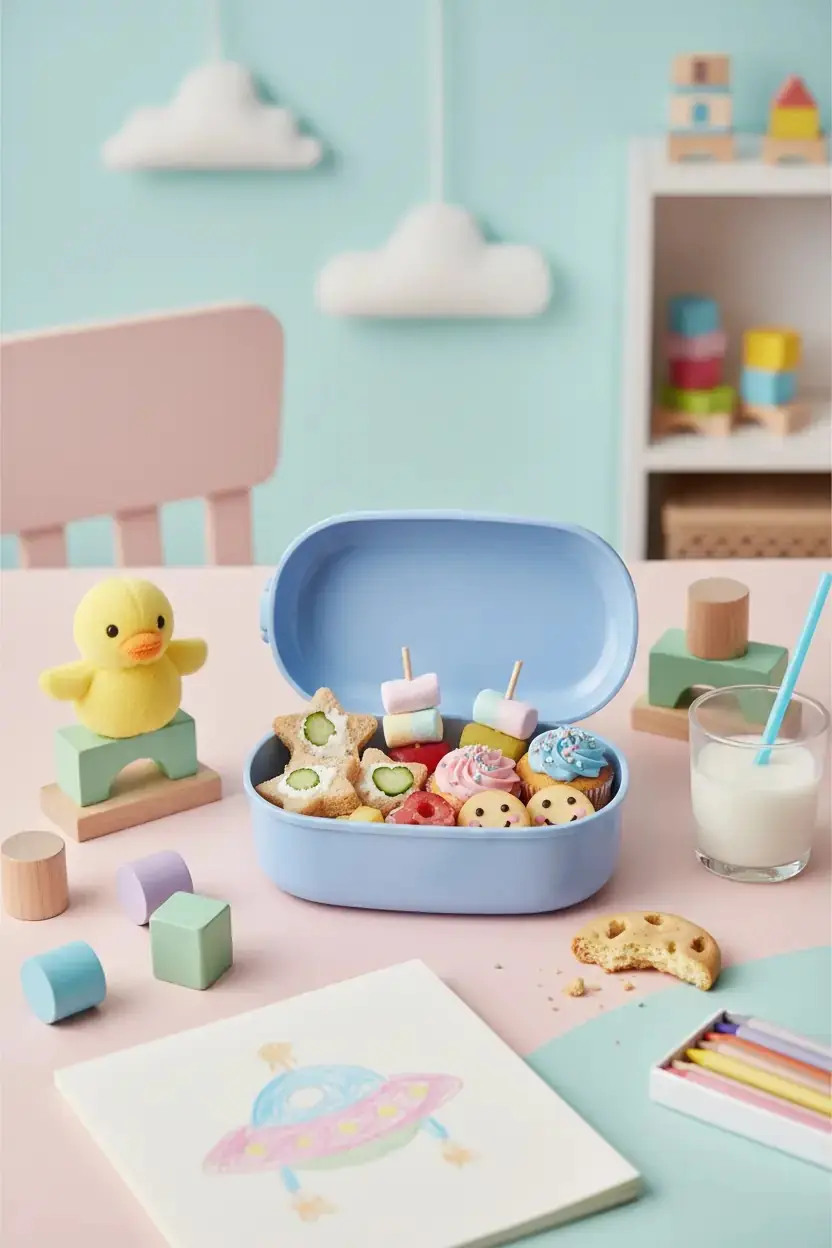 Disney Lilo & Stitch Lisanslı Çift Katmanlı Tutacaklı Yemek Kabı