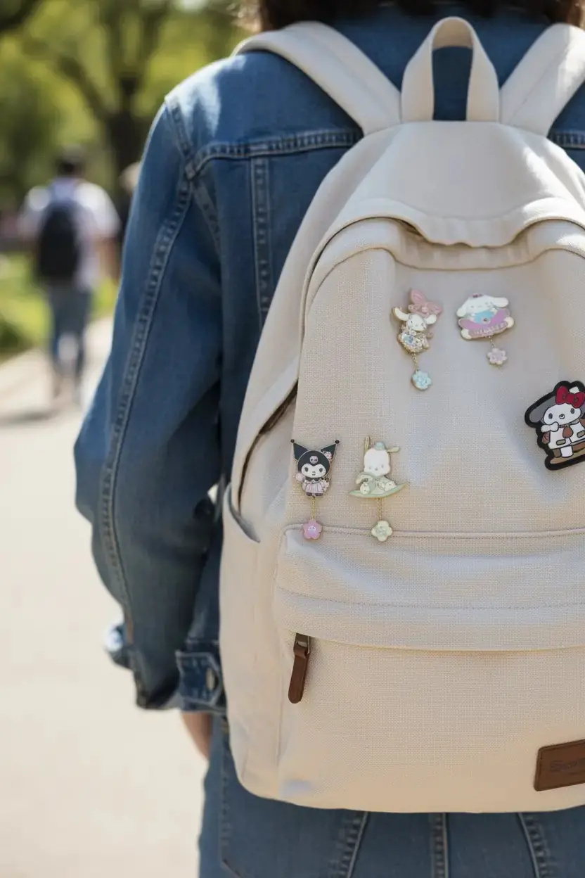 Sanrio Lisanslı Sürpriz Rozet Blind Box - Koleksiyonluk Karakter Figür Rozet 9 cm