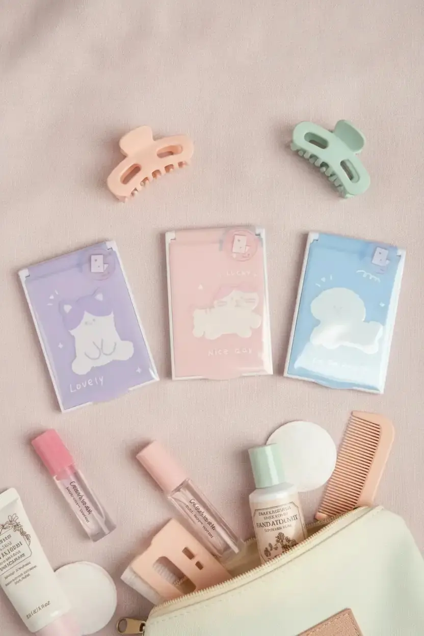 Miniso Lisanslı Hayvan Serisi Ultra İnce Kompakt Ayna – Taşınabilir 8,3 Cm