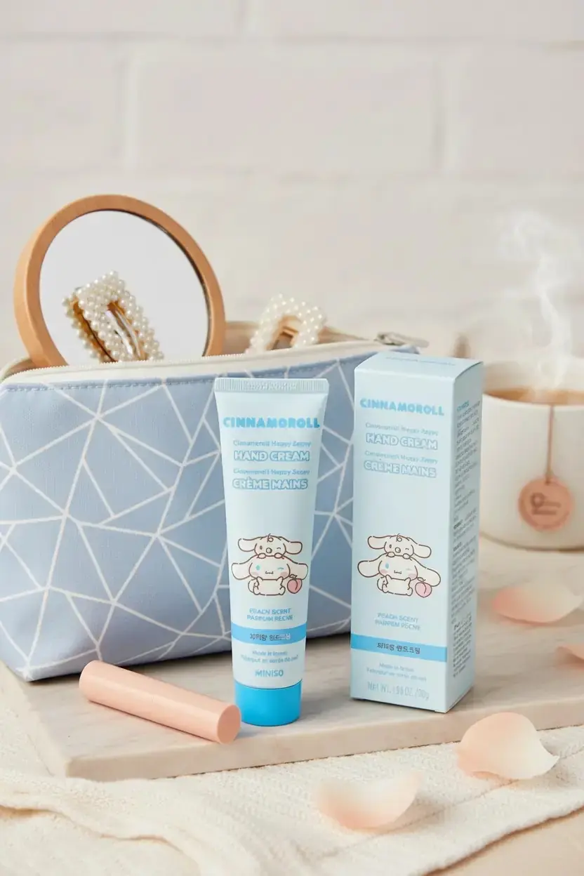Sanrio Lisanslı Cinnamoroll Happy Zappy El Kremi – Shea Butter ile Yumuşak Bakım