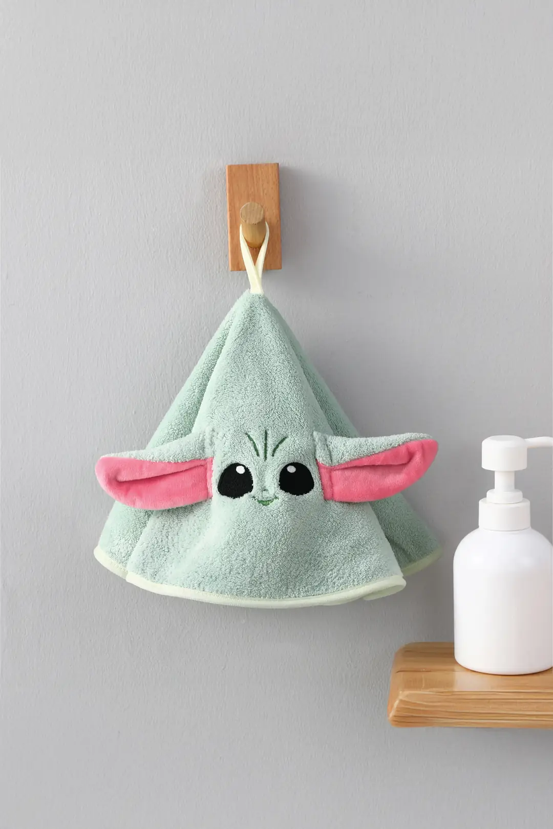 Star Wars Koleksiyonu Yoda Yuvarlak El Havlusu