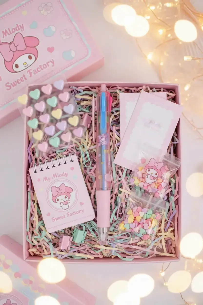 Sanrio Lisanslı My Melody Tatlı Fabrikası 4 Renkli Kalem 14,5 Cm – Pratik Tasarım