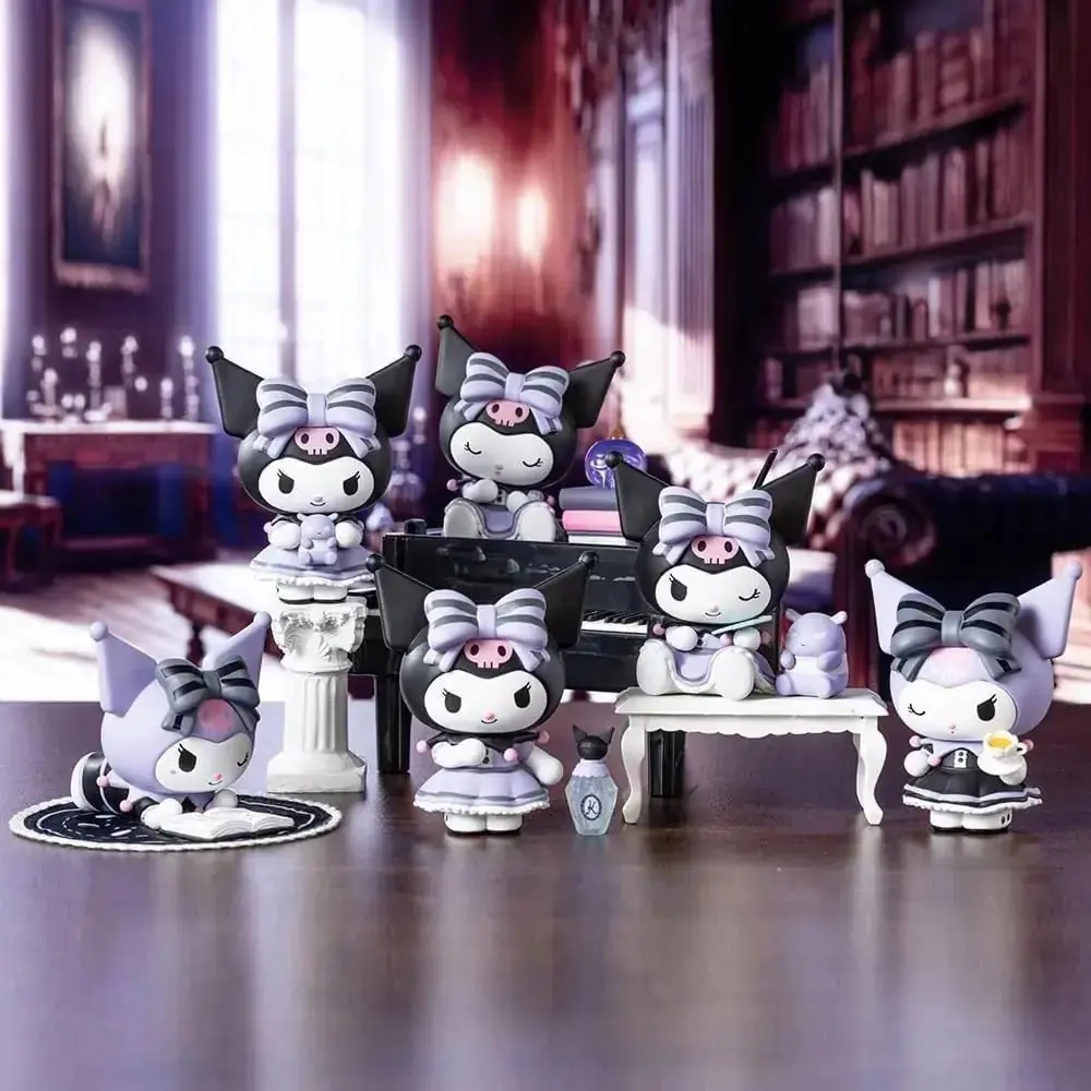 Sanrio Lisanslı Kuromi Şans Kehaneti Serisi Blind Box Figür – Sürpriz Model